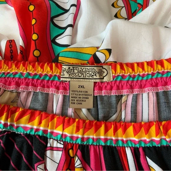 Flying Tomato maxi skirt, 2X - Picture 6 of 7
